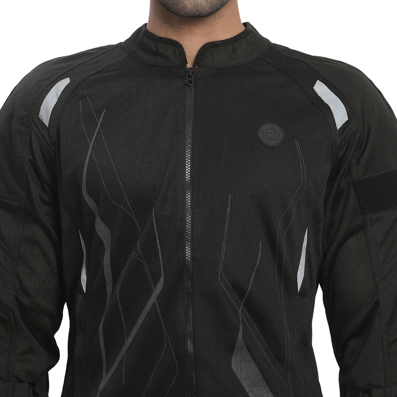 익스플로러 V4 프로 블랙 라이딩 재킷-2